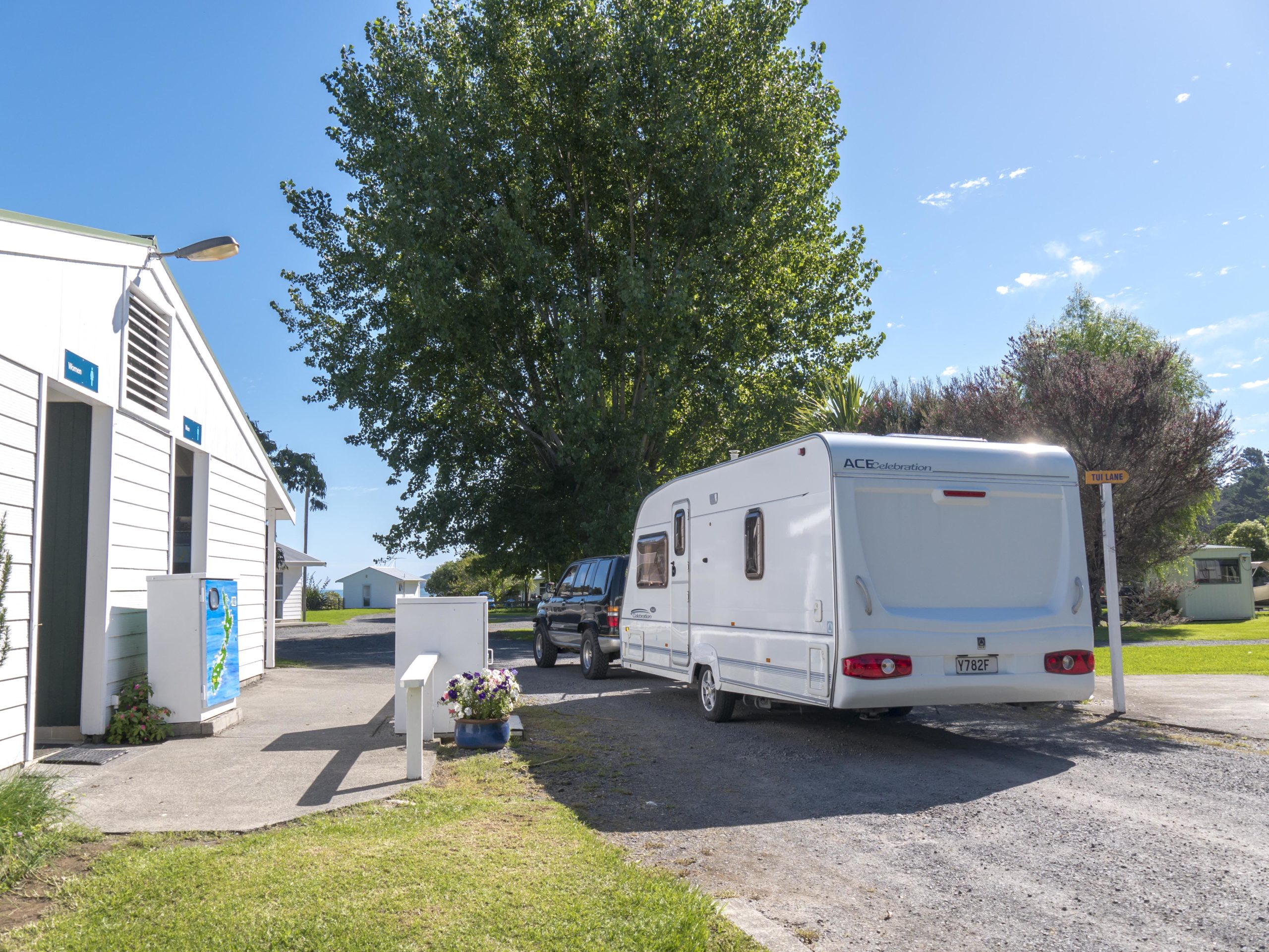 Caravan at Shelly Beach