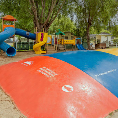 Jumping Pillow And Playground