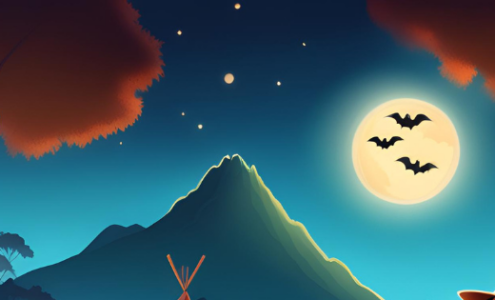 Join us for the “Ghostly Glampers at Shelly Beach” this Labour Weekend!